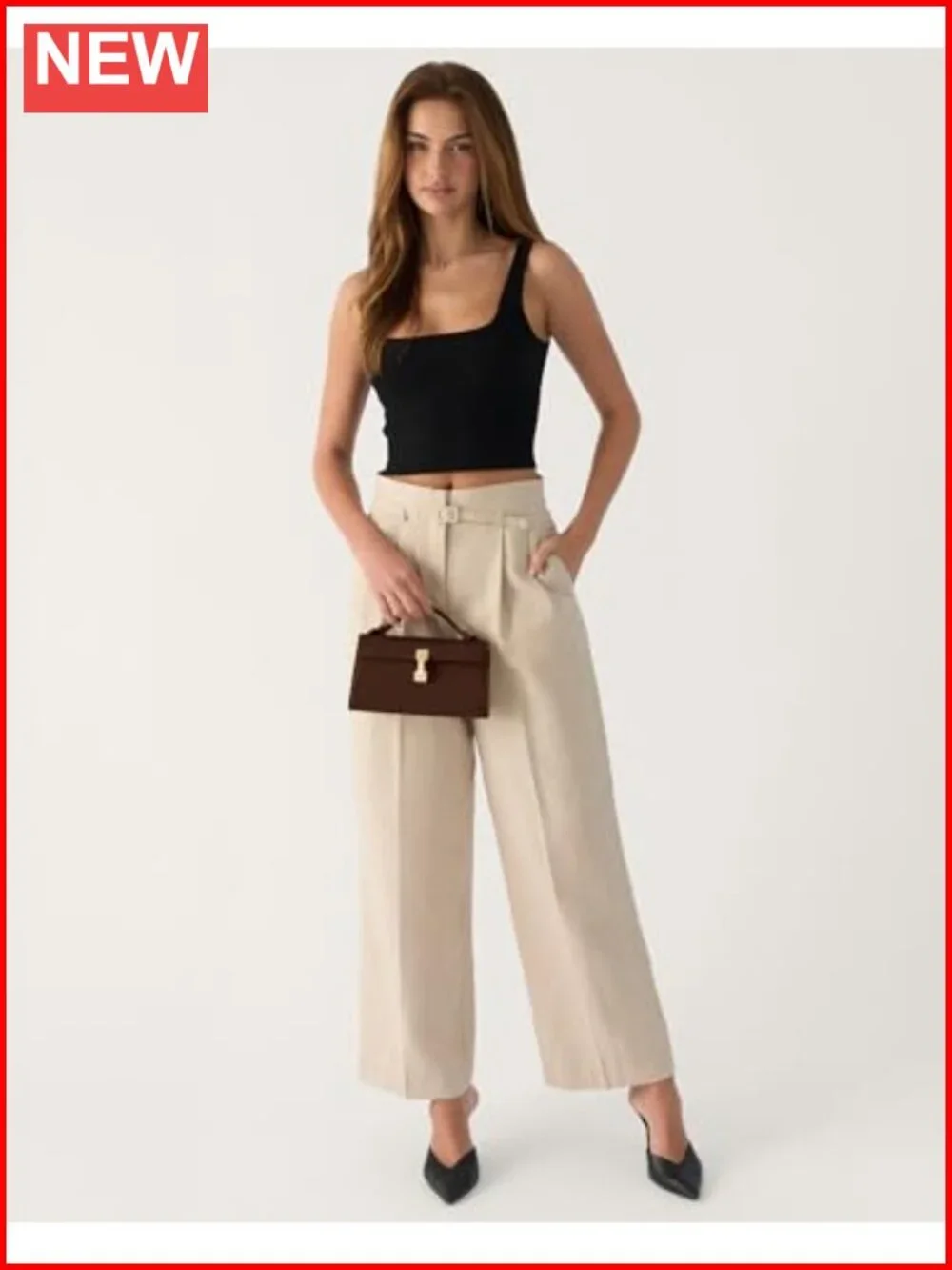 Small Top Handle Clutch Crossbody Evening Bag Vegan Leather 3-in-1 Strap